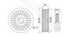 FORD 1128896 Deflection/Guide Pulley, v-ribbed belt